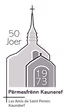 Outline sketch of the St. Pirmin chapel